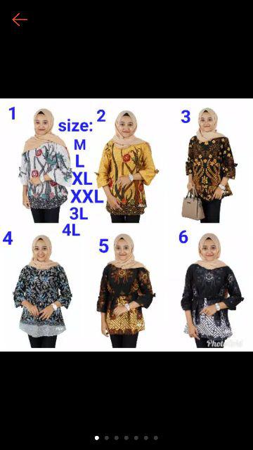 Atasan Batik Dolby Dolbi Dobby Doby Tenun Sutra Tulis Halus Katun Atbm Baron ,sarombit Atasan