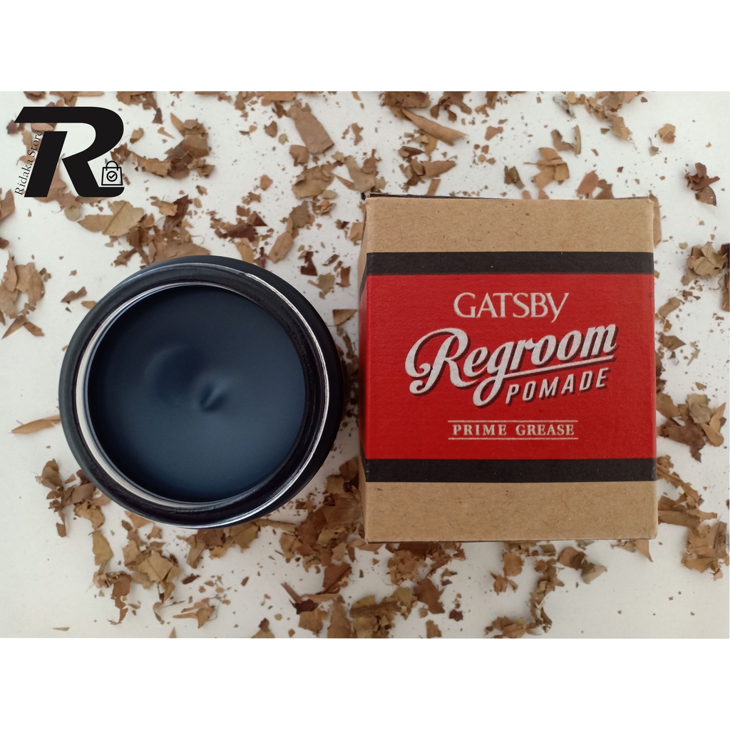Gatsby Regroom Pomade Premium Pomade Oil Base & Wate Base
