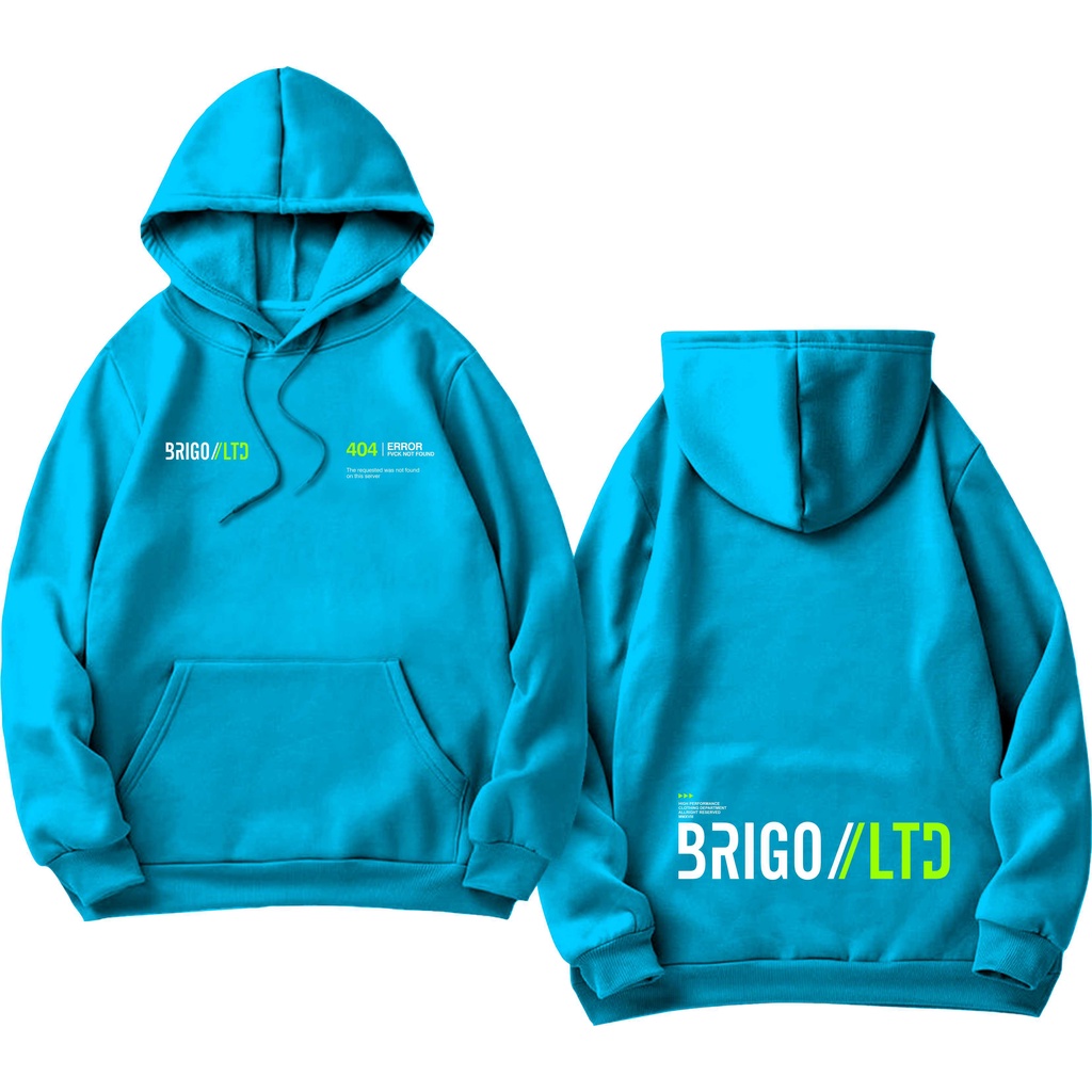 Sweater Hoodie BRIGO eror  404 Sablon DTF Fleece Cotton II BRIGO Jumper Hoodie eror  404 II M-XXL (Pria &amp; Wanita) Free stiker&amp;Gantungan Kunci