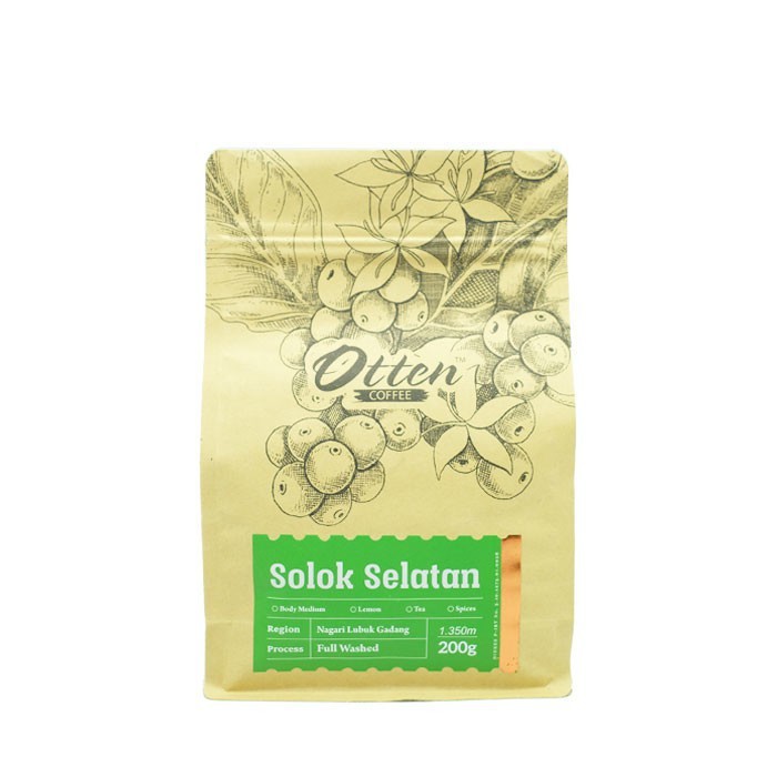 Otten Coffee Solok Selatan 200g Kopi Arabica - Biji Kopi-1