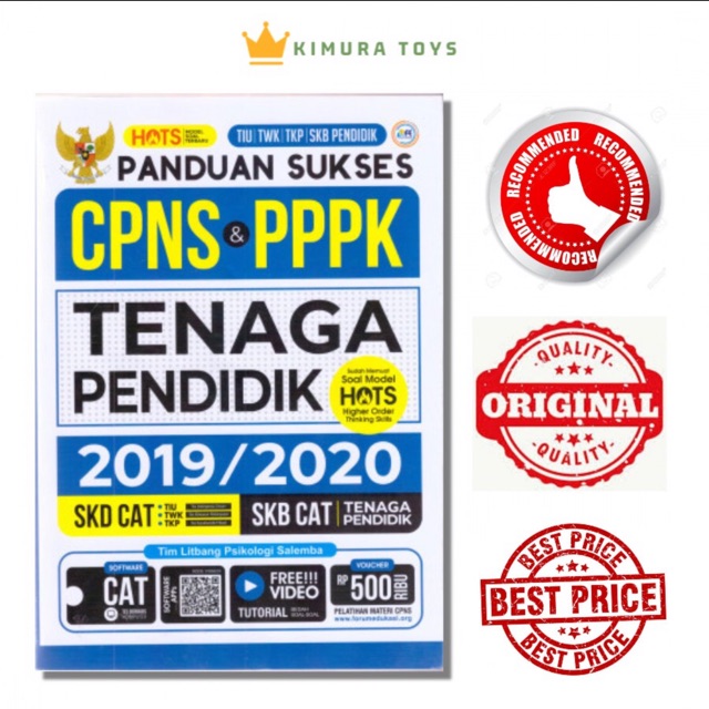Buku Soal CPNS Tenaga Pendidik 2019/2020