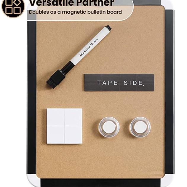 

Baru Vusign Magnet Whiteboard / Papan Tulis Magnet Gantung 28 x 22 cm Gratis Spidol Pin Penghapus KK3495A
