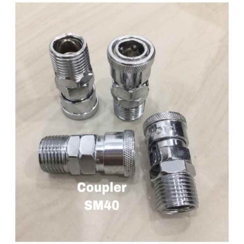 MURAH SM40 Coupler sm40 drat luar 21mm (betina) Coupler SM40 betina