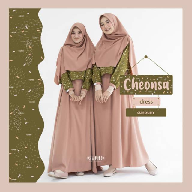 Cheonsa Dress/handbook dress /dress mix 2 warna