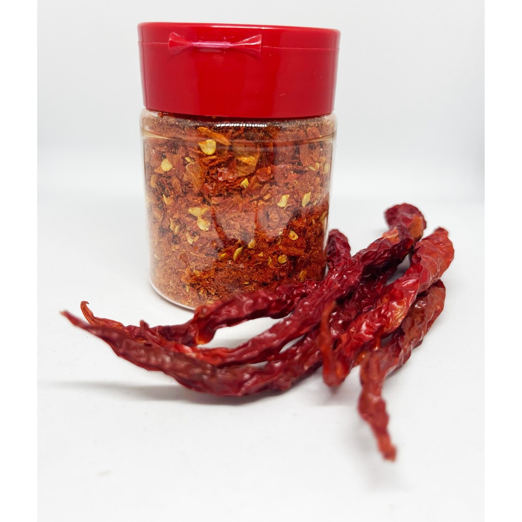 Chili Flakes 20gr / Bubuk Cabe Cabai Kasar Tanpa Pewarna - Tanpa Pengawet - 100% Murni