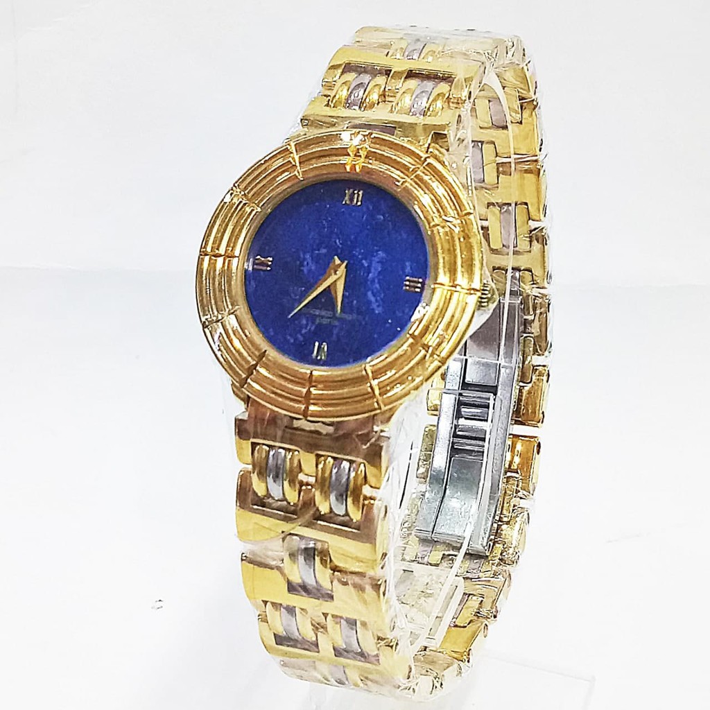jam tangan wanita fransesco smalto gold plate lapisan emas