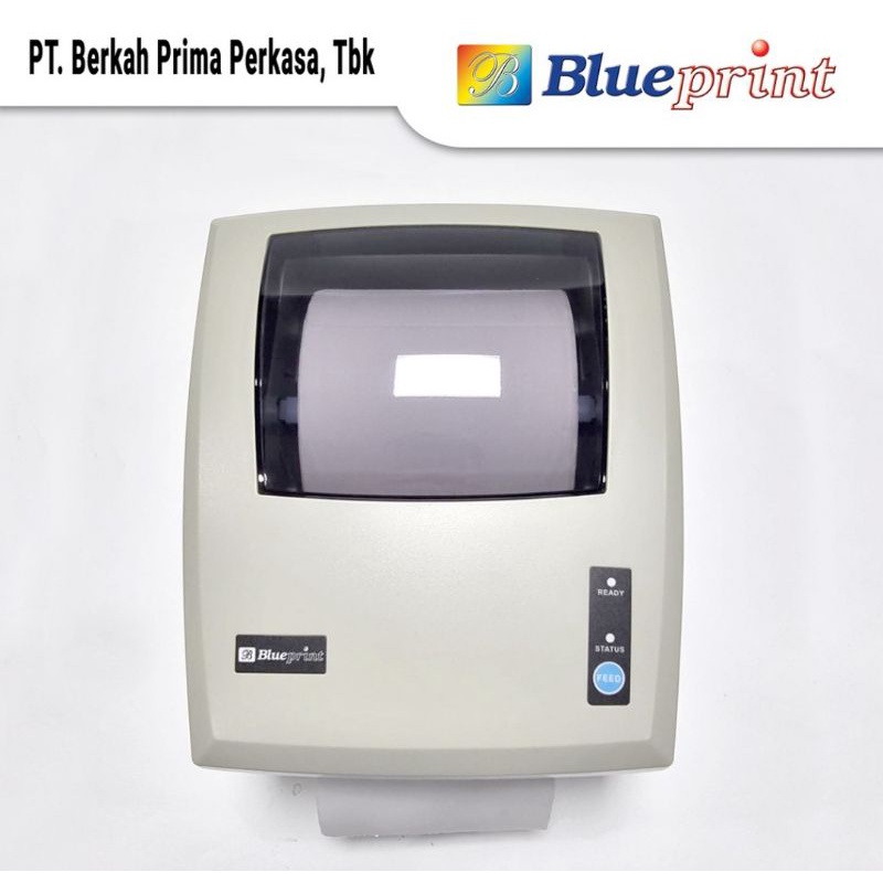 Barcode Printer Thermal Label Resi Pengiriman A6 Blueprint TD110BT ( bluetooth + usb )