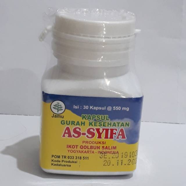 Gurah Asy syifa | kapsul gurah asy syifa | meredakan batuk dan melegakan tenggorokan