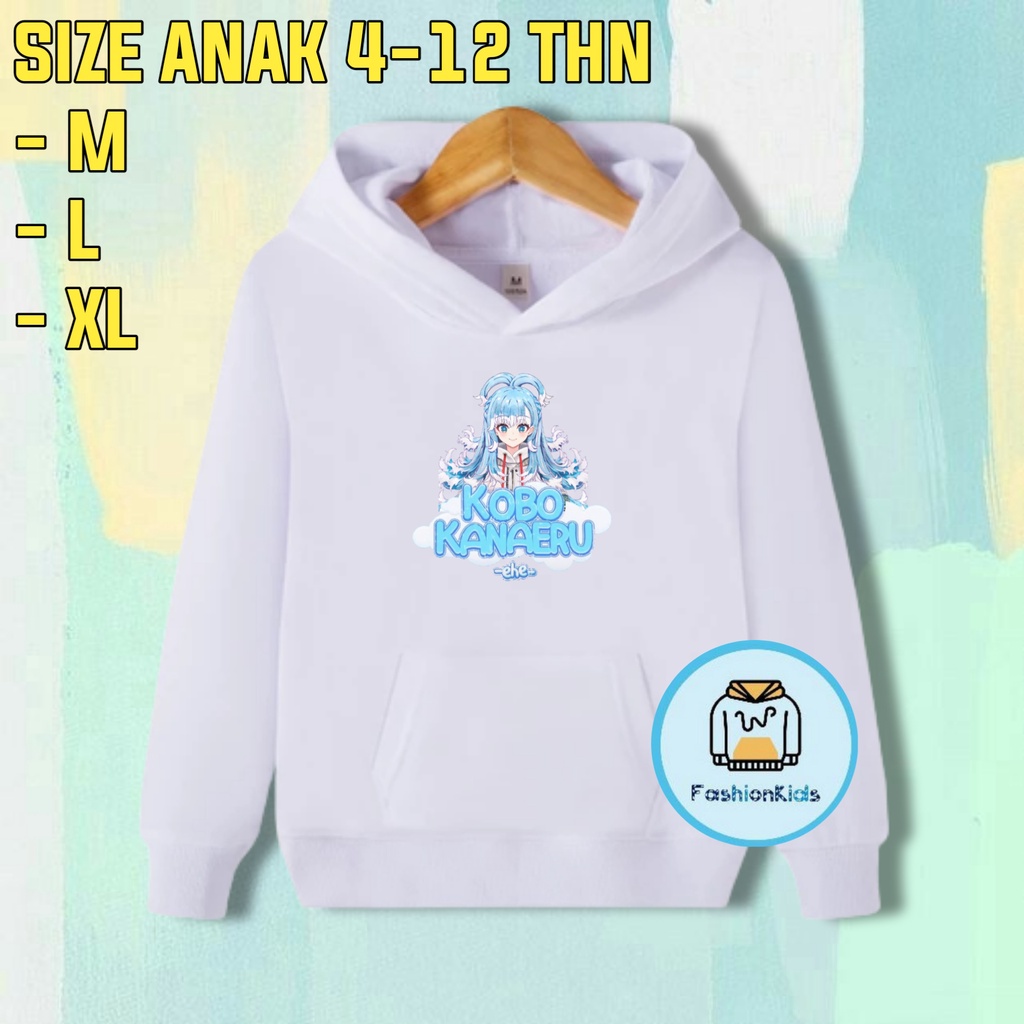 Jaket Hoodie Anak KOBO KANAERU / Sweater Hoodie Anak KOBO KANAERU