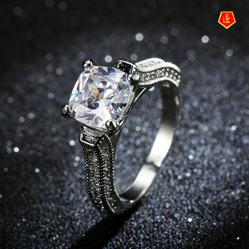 [Ready Stock]Fashion Creative Simple Rhinestone Ring