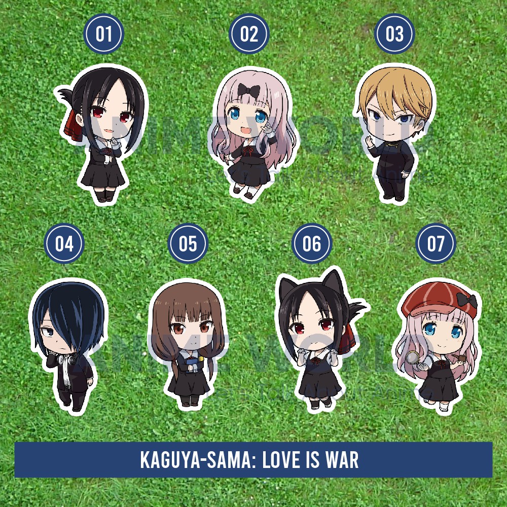 

Stiker Anime Kaguya-sama: Love is War Lengkap - Stiker Kaguya sama Love is War Termurah
