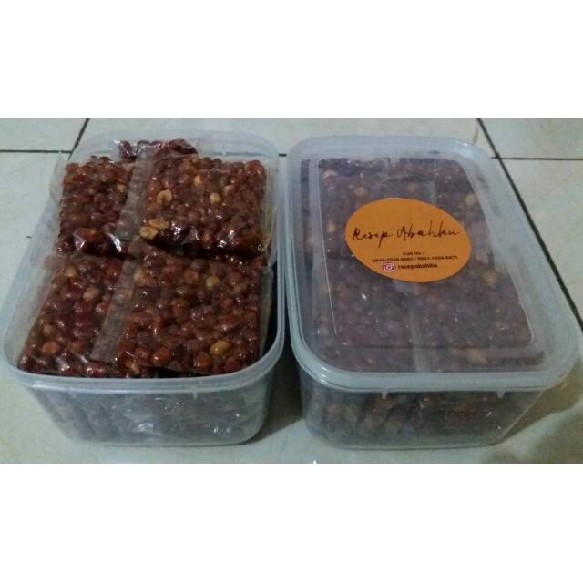 

Cemilan endes kacang pedes