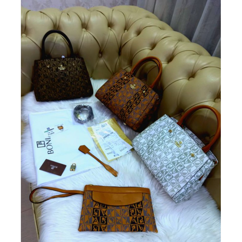 NEW BONIA MONTAGE/ BEST QUALITY/ SET POUCH/ ADA NOSER/ REAL PIC / TAS BRANDED