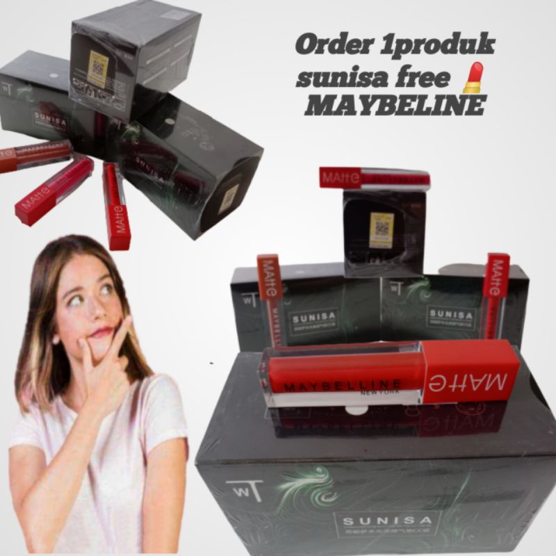 Sunisa Cushion Original  Waterproof Mushroom  Paket Cushion sunisa Original Bedak Corea