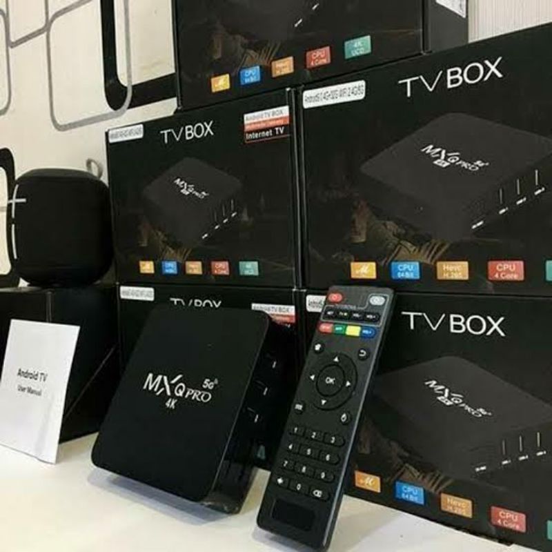 PROMO TERBARU STB Android TV BOX MXQ PRO 4K 5G Smart TV box 2GB / 16GB ANDROID 10
