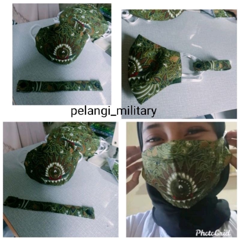 MASKER BATIK PERSIT MODEL TERBARU