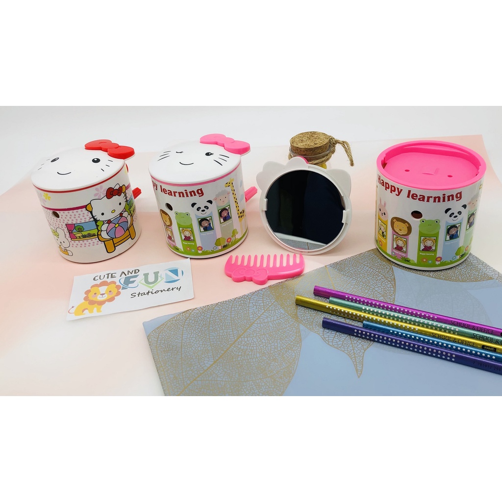 

RAUTAN MEJA HELLO KITTY + CERMIN SISIR 617