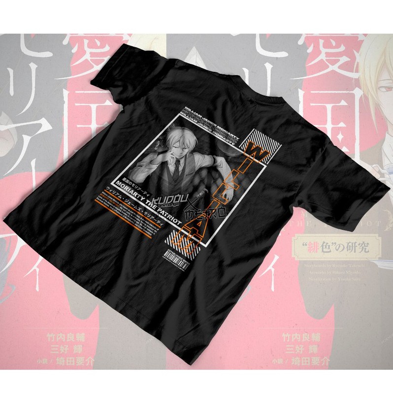 Kaos William James Moriarty Anime Manga Moriarty the Patriot Premium