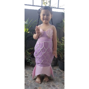 GAUN ANAK MERMAID (COCOK BUAT ULANG TAHUN/PARTY/HADIAH)