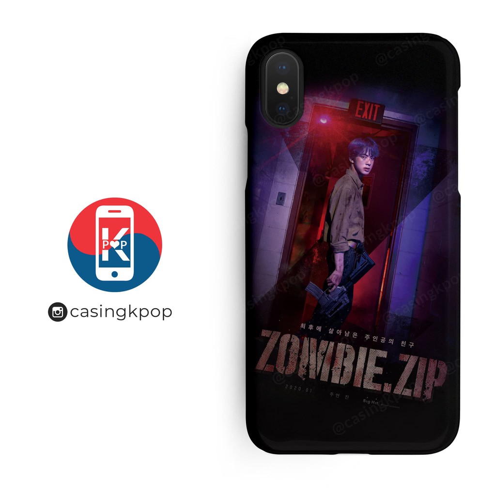 CASEME Casing HP KPOP XIAOMI/OPPO/VIVO/SAMSUNG/iPHONE BTS ZOMBIE ZIP JIN
