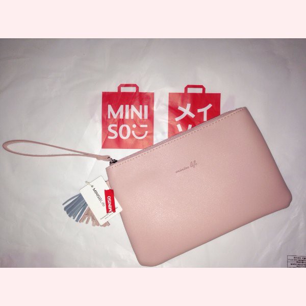 TAS MINISO - pouch dompet miniso original