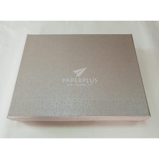 

Premium Product!!! Kotak Kado / Kotak Hadiah / Gift Box Jumbo Type B Embose Silver - Paling Diminati