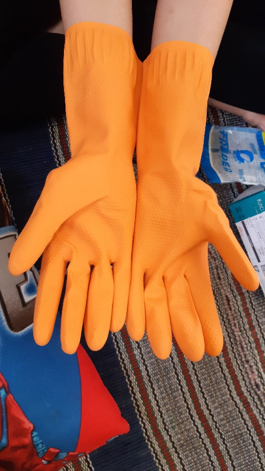 Sarung Tangan Karet Serbaguna Kuat Untuk Cuci Piring, Cuci Baju Dll