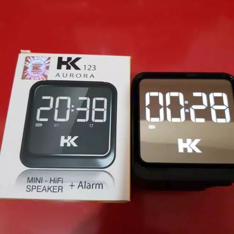 GG - speaker Bluetooth HK 123 AURORA ALARM / HK Speaker MINI - HiFi Speaker