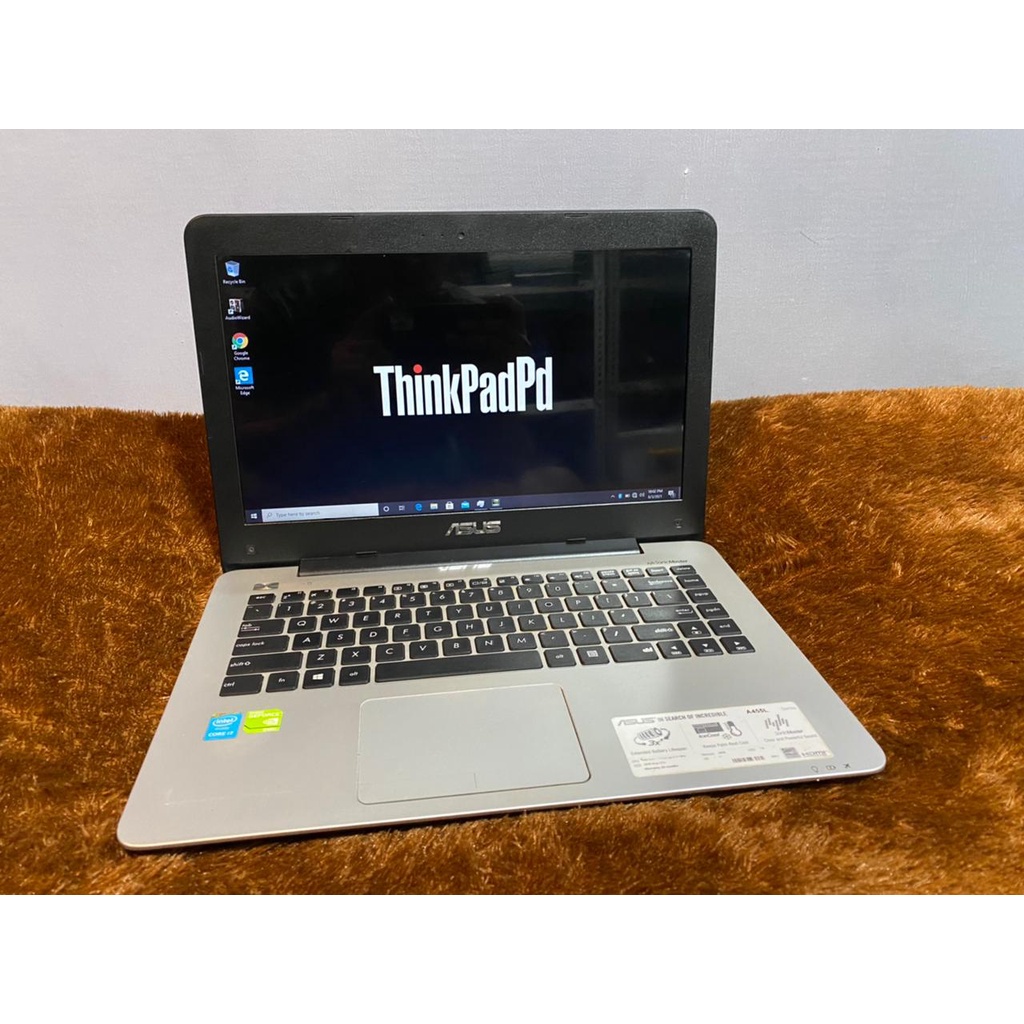 Jual Laptop Gaming Desain Asus A455L Core i7 5500U Ram 8gb Nvidia Mulus