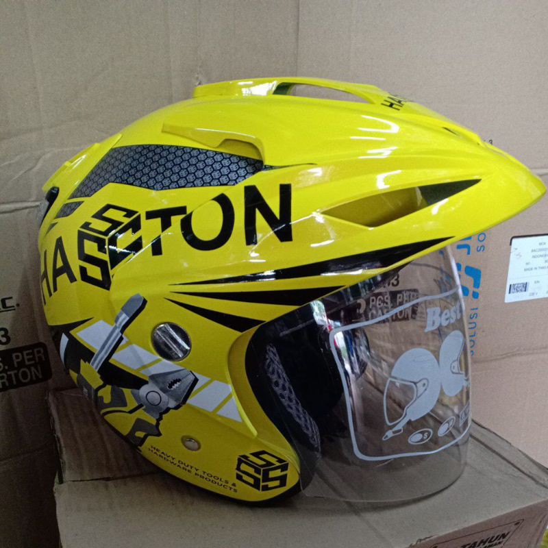 helm hasston prohex / helm motor half face