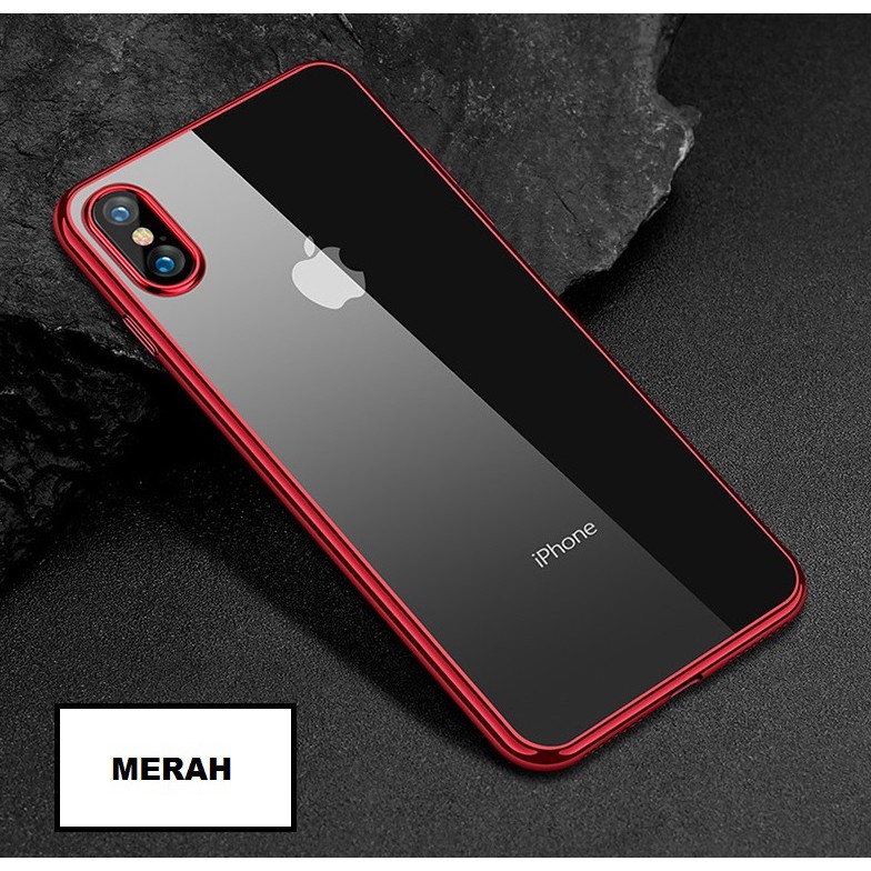 Case Casing Transparan IPhone 6 6s Plus 7 8 Plus X XS XR XS MAX 11 12 Pro 11 12 Pro Max, 12 Mini