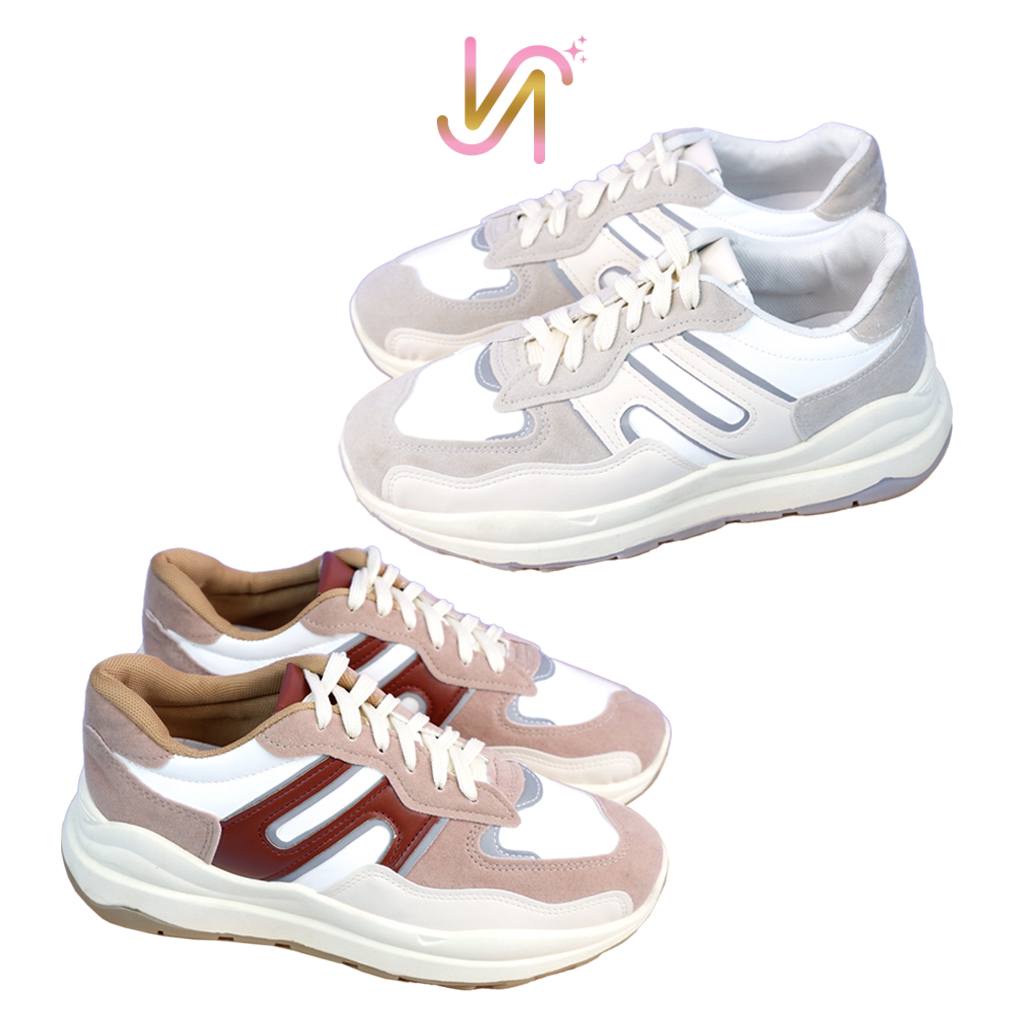 NADILASTUFF PREMIER Reflektif Sneakers Sepatu Wanita Premium