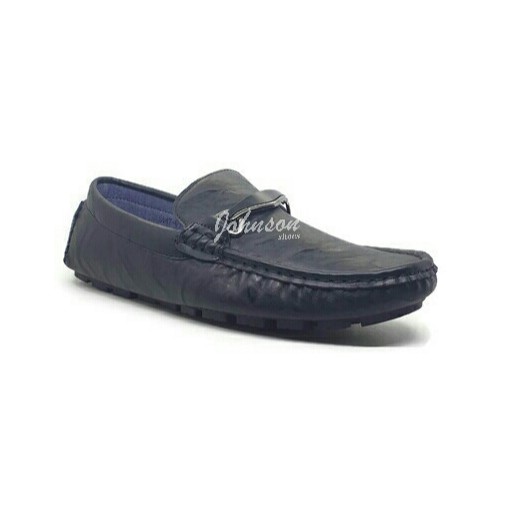 Sepatu Loafers Mocasin Kulit Pria KYNZARA - ST 47 - 61 Black 100% IMPORT China