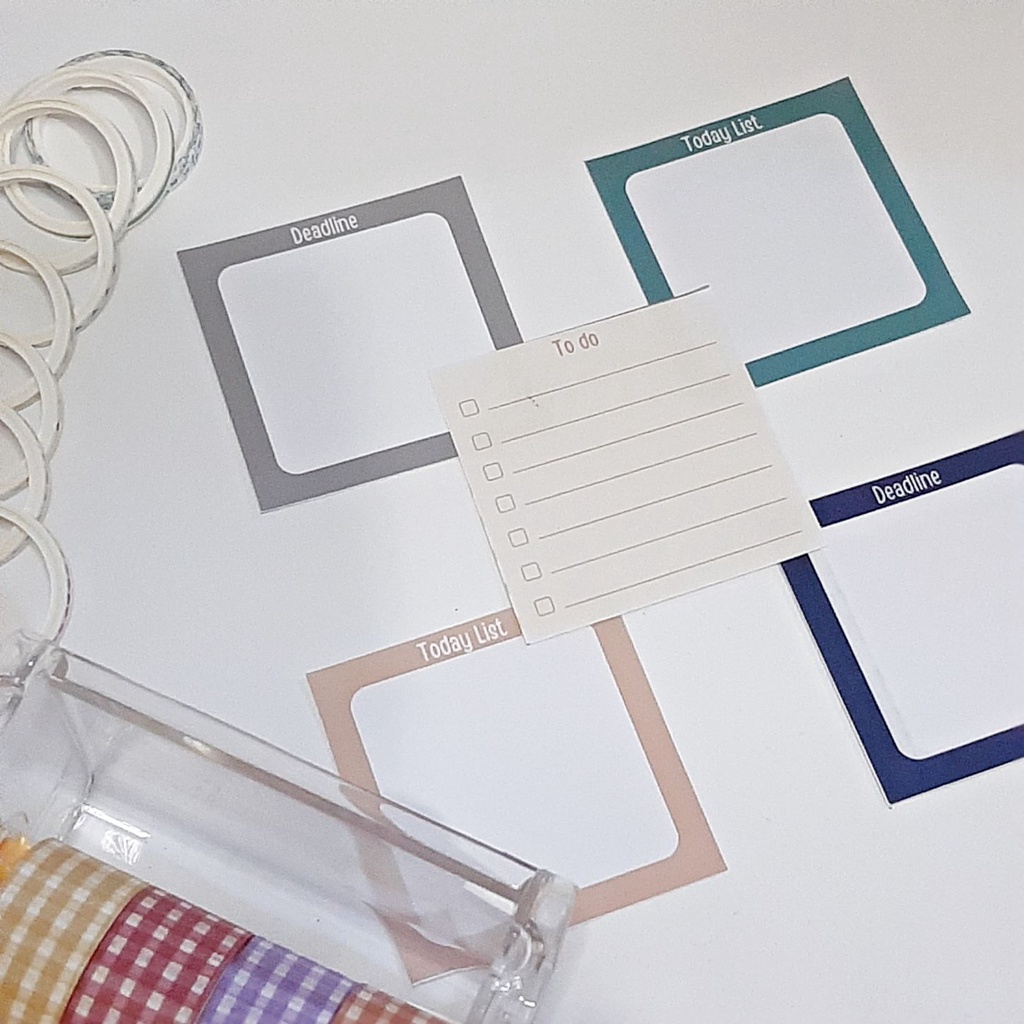 AESTHETIC MEMO PAD | MEMO MINI | MEMO LUCU-3