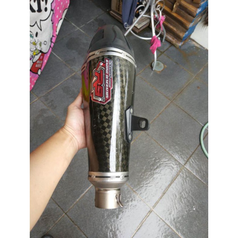 KNALPOT R9 AUSTIN TITANIUM CARBON