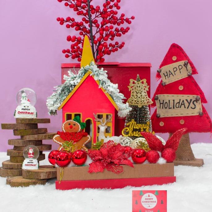 

PAKET DEKORASI HAMPERS NATAL CHRISTMAS PARCEL 11 SX542CX1S