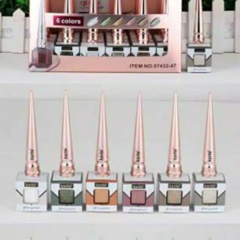 ECER EYELINER GLITER KARITE MAKEUP ARTIS WATERPROOF NO.57432-47
