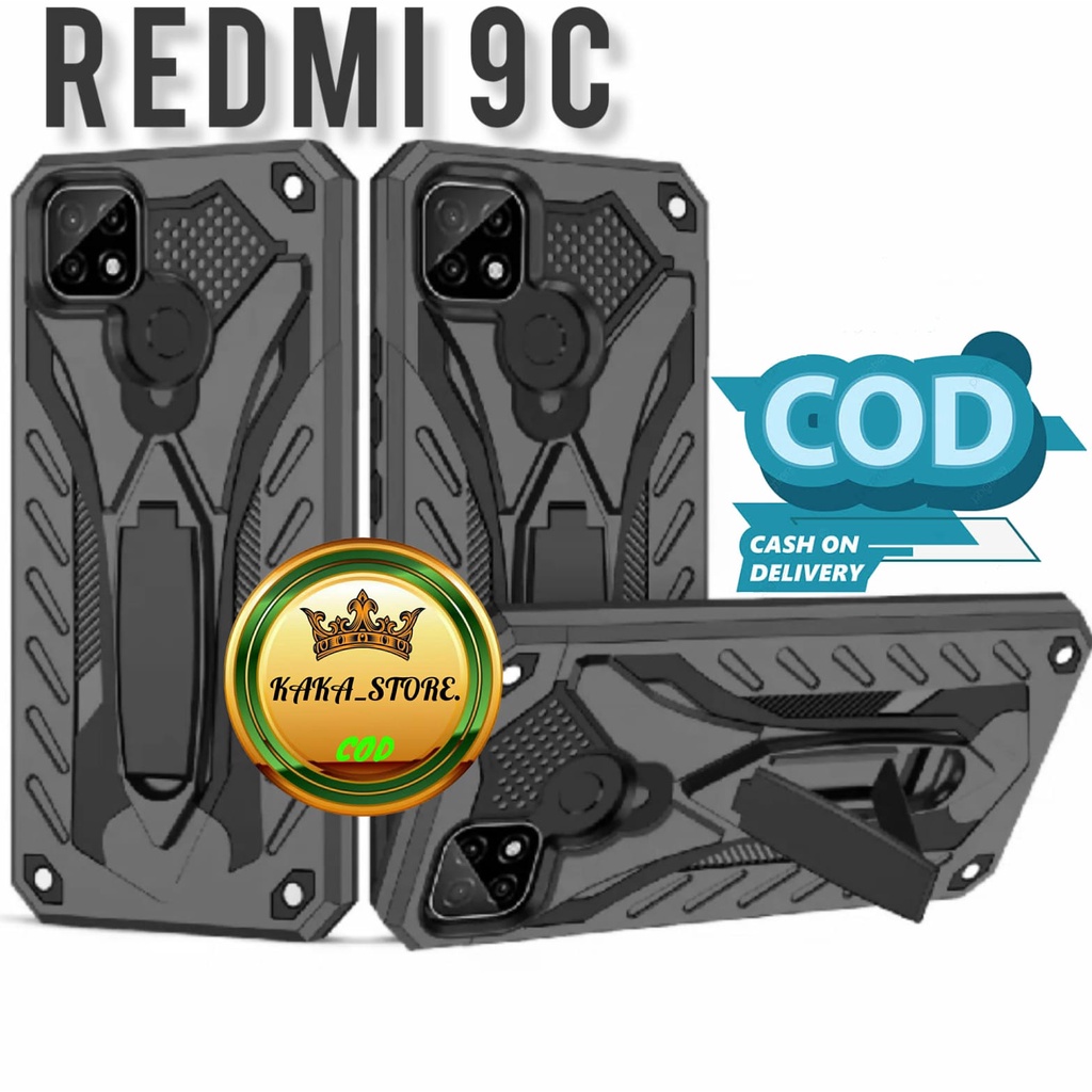 CASING XIAOMI REDMI 9C Casing/Hardcase Phantom Robot Kick Standing