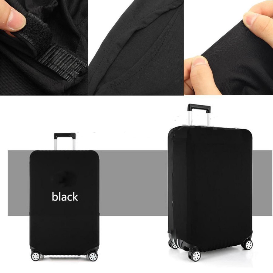 Pelindung Sarung koper Elastis Dustproof Cover koper Travel luggage cover protector