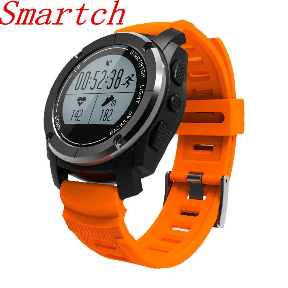 MTK2502 S928 Menonton Pintar Bluetooth Heart Rate Monitor Pedometer Menonton Smartwatch Untuk