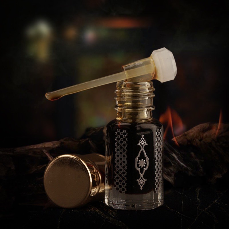 ABBA Oud Camboody 3ml Minyak Gaharu Asli Kamboja Parfum Oles Oud Non Alkohol Bibit Asli