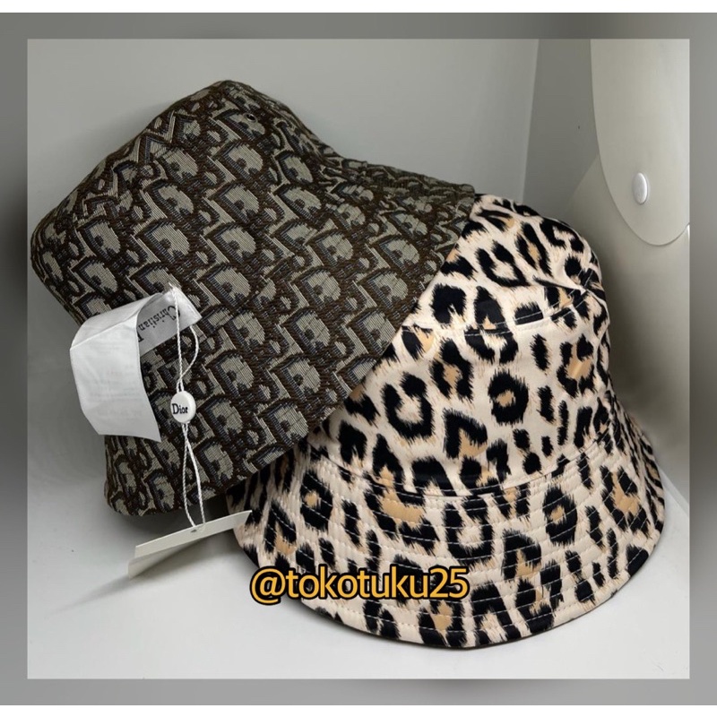 Bucket Hat Dior Leopard