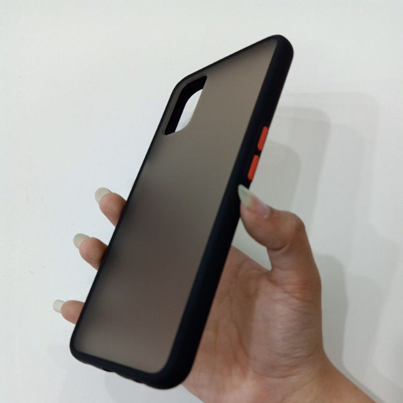 Bumper Aero my choice fuze case buat iPhone,Oppo,Vivo,realme,Samsung,infinix hot9play-Hitam