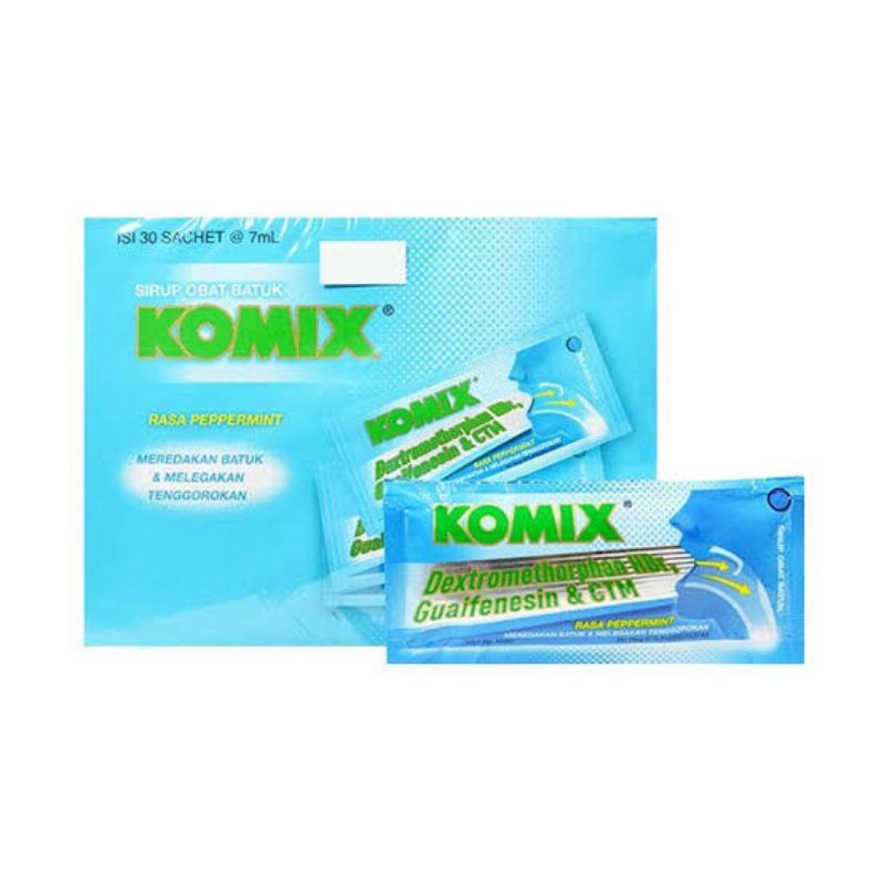 Komix Syrup [7ml x 30 Sachet] ORIGINAL-BPOM