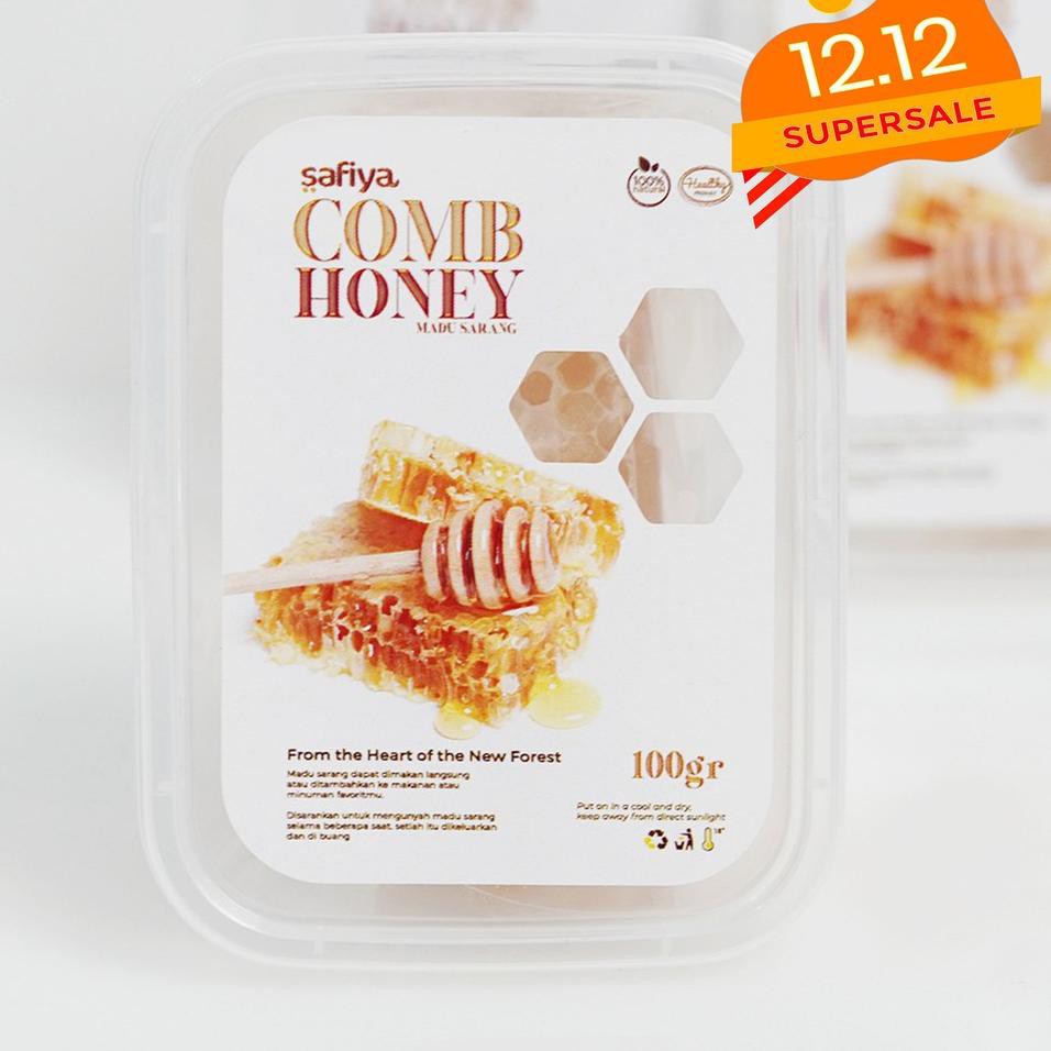 

[Terkeren Se-RI] Madu Sarang Murni Asli Melifera 100 Gram