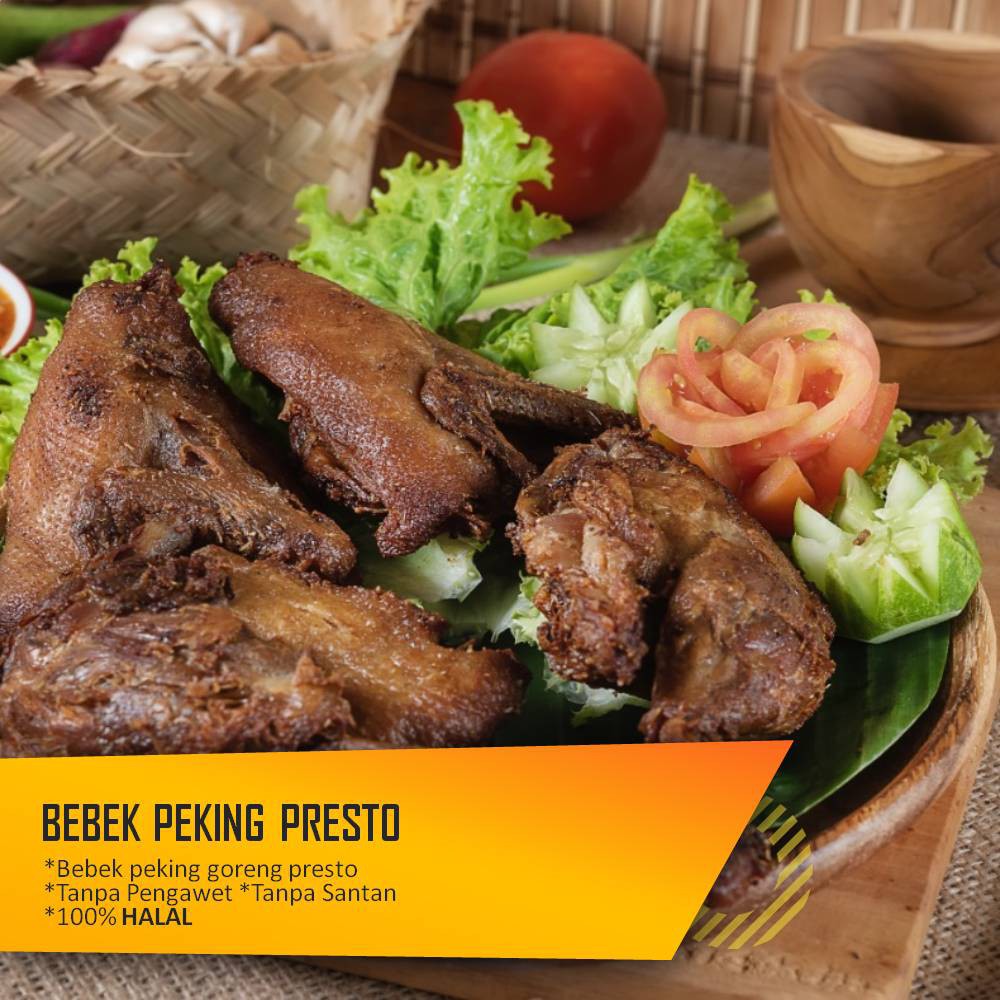 Bebek Peking Goreng Presto Shopee Indonesia