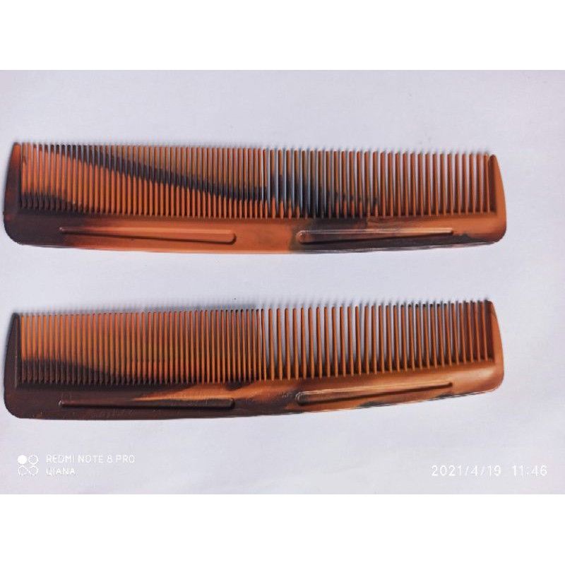 1 PCS SISIR COKLAT RENGGANG RAPAT/SISIR RAMBUT/SISIR JUMBO