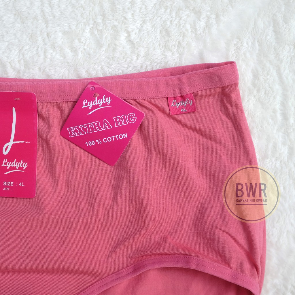 [ 6pc ] CD LYDYLY LD 030 JUMBO | Celana Dalam Wanita Dewasa Big Size - Bwr