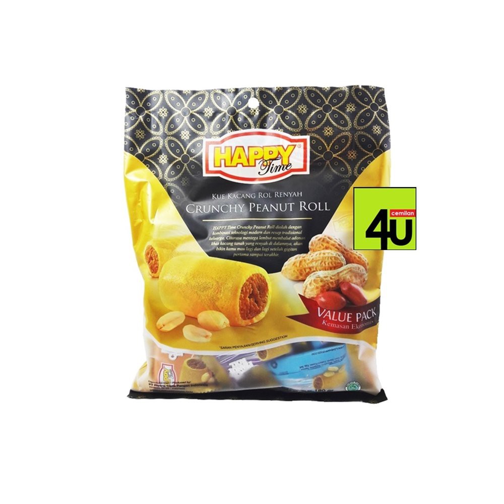 

Promo Happy Time Crunchy Peanut Roll 20x9g terlaris