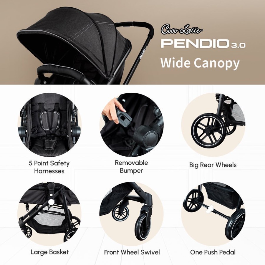 Stroller Cocolatte Pendio 3.0 / Kereta Dorong Bayi